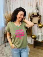 T shirt Amour Rosa