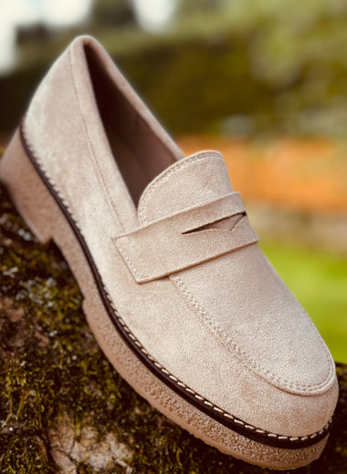 Mocassins Beige